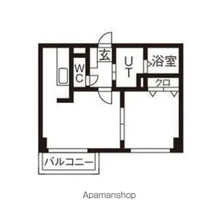 ナンディーヌトレーズ【4階】の間取り