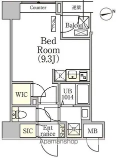 CREATIF中野【3階】の間取り
