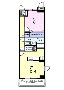 1Rの間取り画像