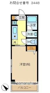フォルトゥーナ【201号室】の間取り