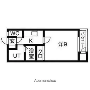 ユナイテッド【1階】の間取り