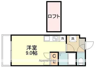 ローラン【4階】の間取り