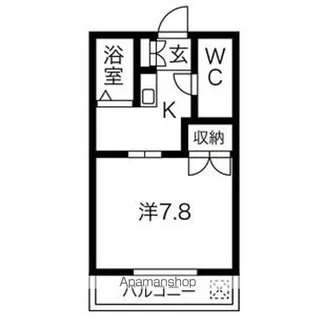 ファミールS東棟【1階】の間取り