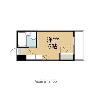 フジキビル【308号室】の間取り