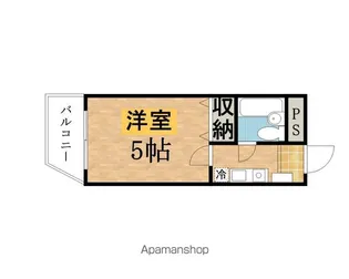 グロブナーハウス寺町【5階】の間取り