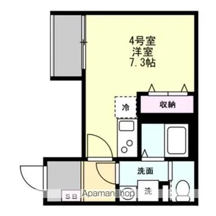 ベイルームステラ橋本【3階】の間取り