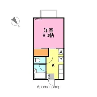 リバーハイム朗【102号室】の間取り