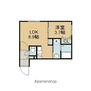 POLKU【4階】の間取り