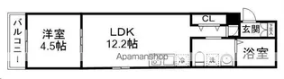 ゴールドムーン【3階】の間取り