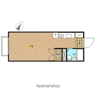 エステートピアY&M【202号室】の間取り