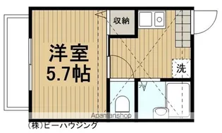 ヴィルドリオンⅡ【1階】の間取り