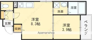GRAND FUSE【2階】の間取り
