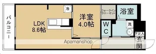 ティーズスクエア【302号室】の間取り