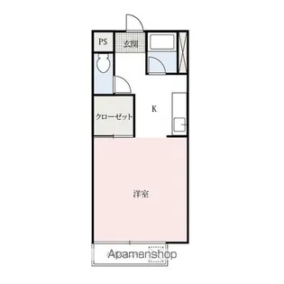 クオリティマンション筑縄【3階】の間取り
