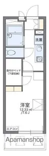 レオパレスアンコールヴィレッジ【2階】の間取り