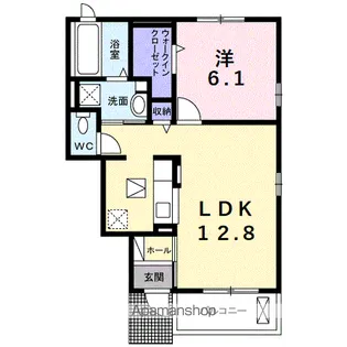 FIELD STONE B【1階】の間取り