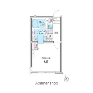 デュオメゾン自由が丘【2階】の間取り