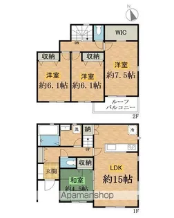 東京都八王子市川口町【一戸建】の間取り