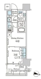 パークアクシス横濱高島町【5階】の間取り