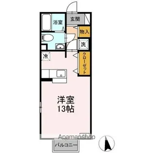 モナリエ B【1階】の間取り