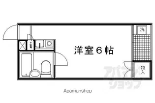 ラメールI【404号室】の間取り