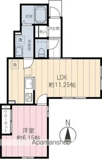 アンシャンテ【1階】の間取り