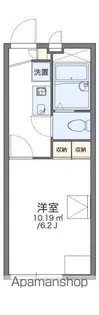 レオパレスツーリーフⅡ【1階】の間取り