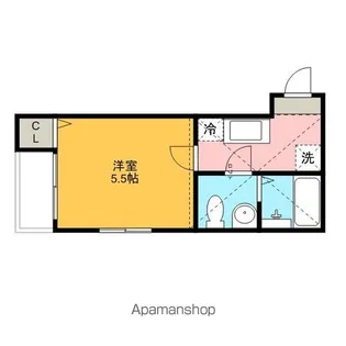 LUMINOUS矢田【1階】の間取り