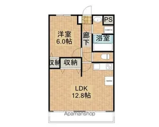 ウィステリア・コート【101号室】の間取り