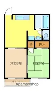 はまゆうハイツ【1階】の間取り