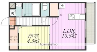 ブランノワール泉町【301号室】の間取り