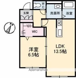 ニンナ・ナンナ B棟【1階】の間取り