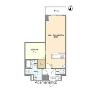 アルファコート北綾瀬2【3階】の間取り