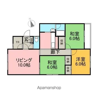 第2高島マンション【202号室】の間取り
