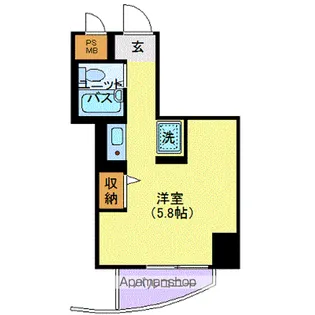 ロイヤルハイム高円寺【301号室】の間取り