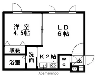リッチタウン栄通壱番館【302号室】の間取り