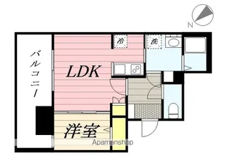 BLANC・STYLE博多314【4階】の間取り