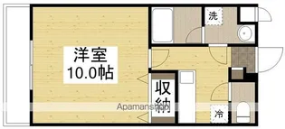 オーランド岩田【1階】の間取り