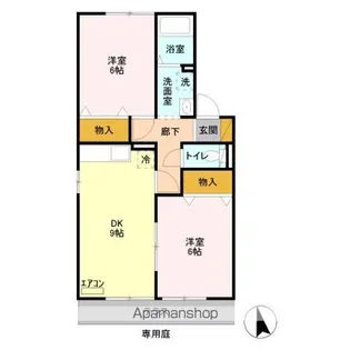 エターナル・ハピネス【1階】の間取り