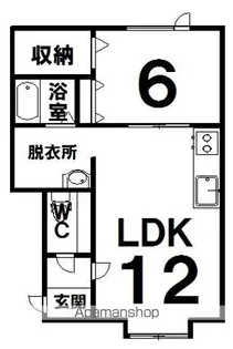 MEEKⅣ【2階】の間取り