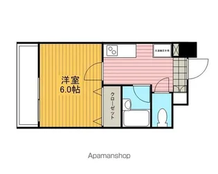 ジョイシティ住吉【6階】の間取り
