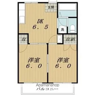 NEWCITYシンNO1【203号室】の間取り