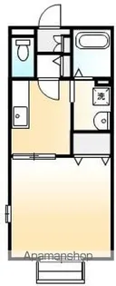 カーサ・ラ・コスタ【102号室号室】の間取り