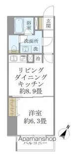 SS.FLAT神楽坂SOUTH【7階】の間取り