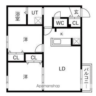 TERRACE SOEN【3階】の間取り