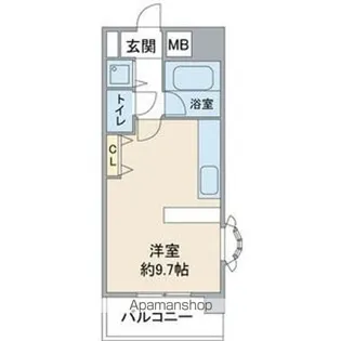 パルテンツァ【401号室】の間取り