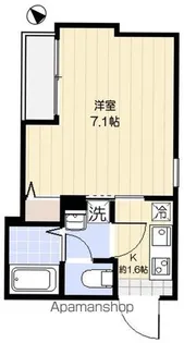 リベルテ池袋【4階】の間取り