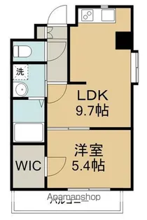 しゃとれ福室【3階】の間取り