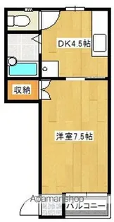 クレストコート B棟【1階】の間取り