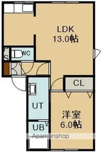 セジュールECO(セジュールエコ)【1階】の間取り